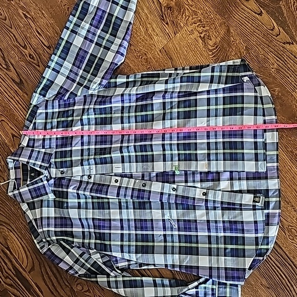 Robert Talbott Men's Plaid Button Down Shirt - Picture 10 of 11